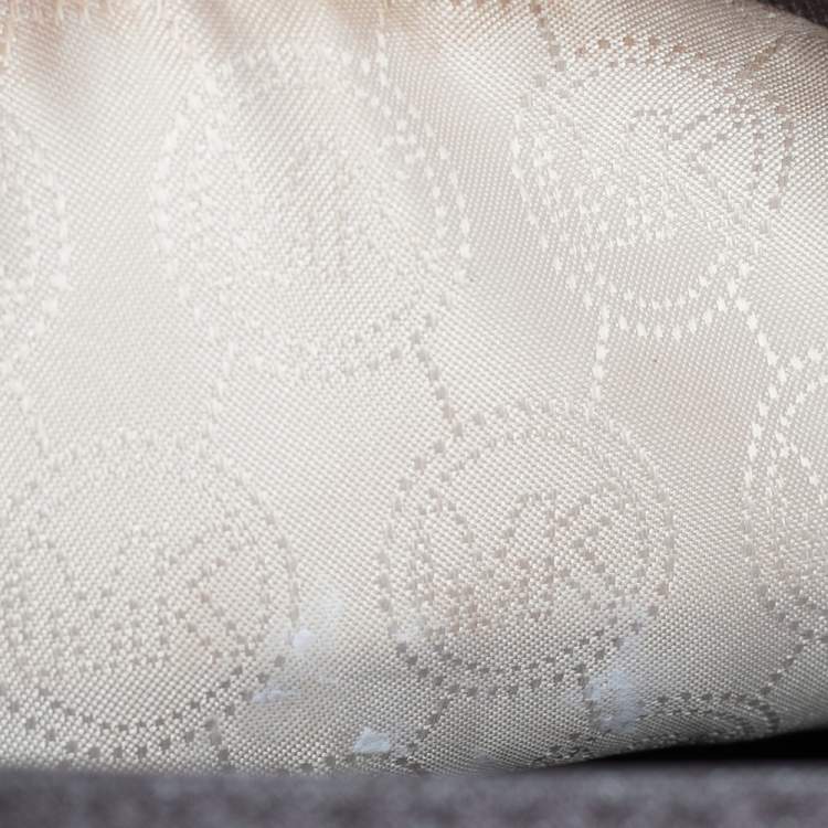 Pre Owned Michael Kors Dark Brown Leather Large Jet Set Travel Tote