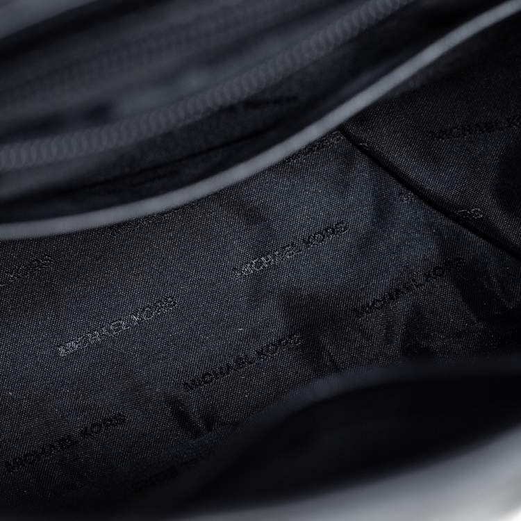 Pre Owned Michael Kors Black Quilted Leather Whitney Backpack