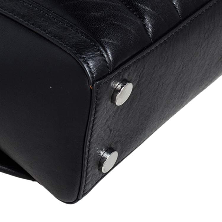 Pre Owned Michael Kors Black Quilted Leather Whitney Backpack