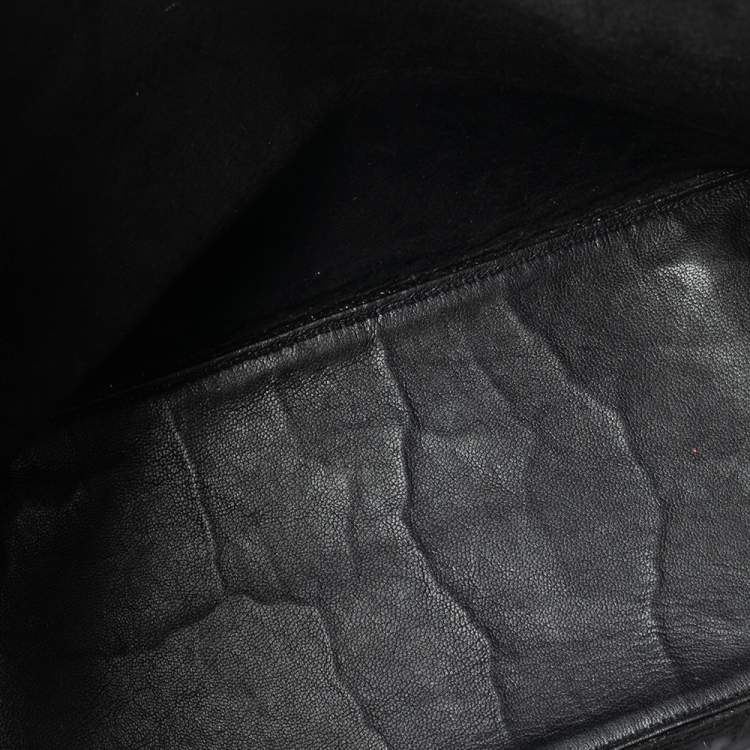 Pre Owned  Michael Kors Black Leather Shopper Tote