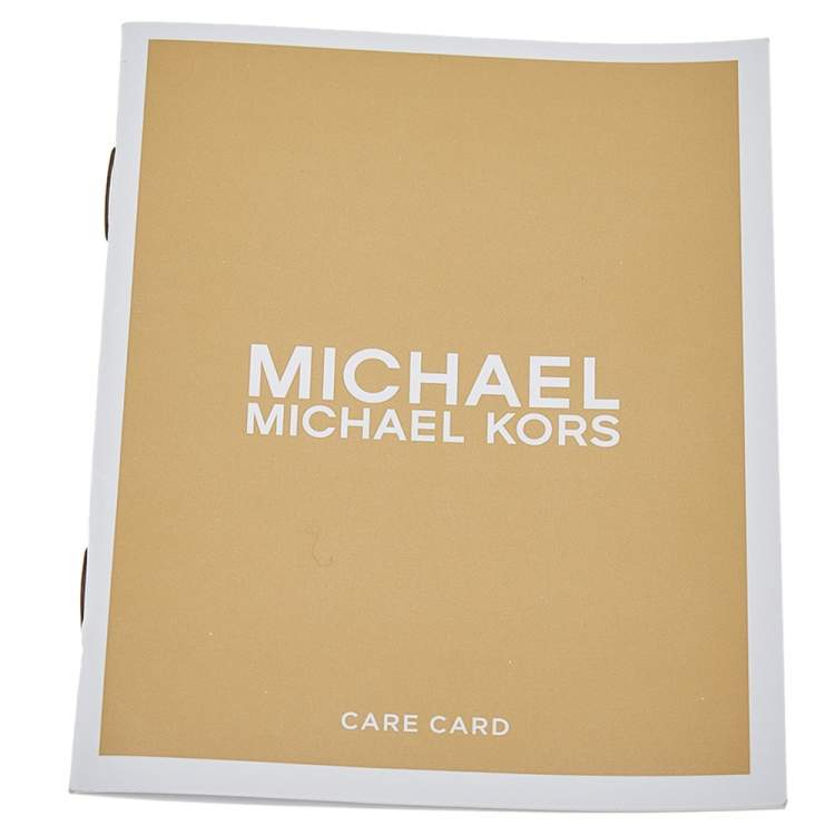 Pre Owned Michael Kors Pink Leather Ava Top Handle Bag