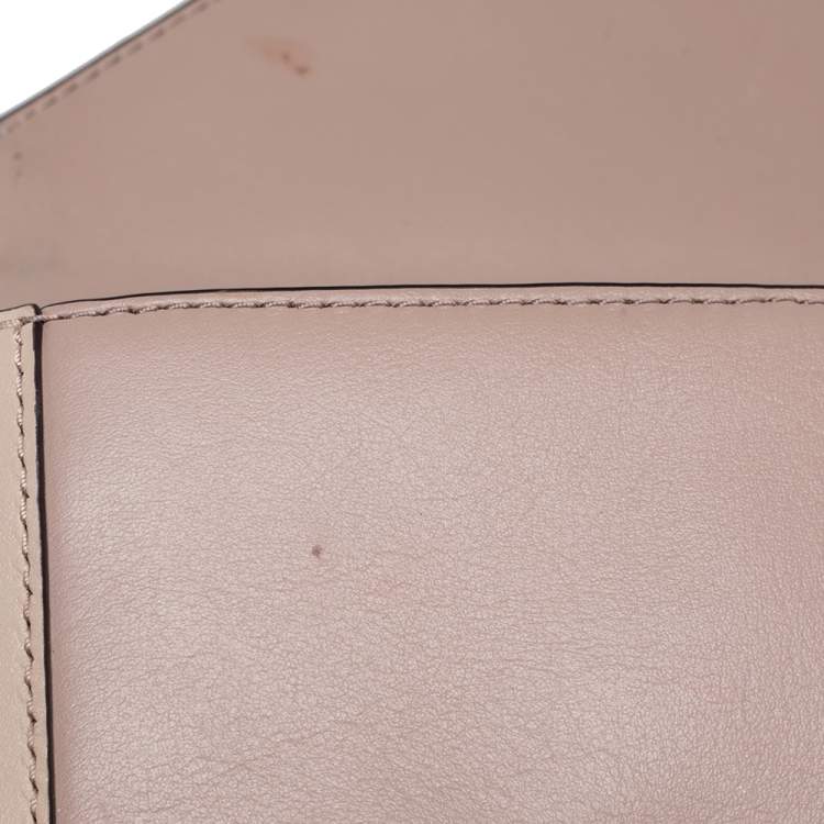 Pre Owned Michael Kors Beige Leather Whitney Shoulder Bag