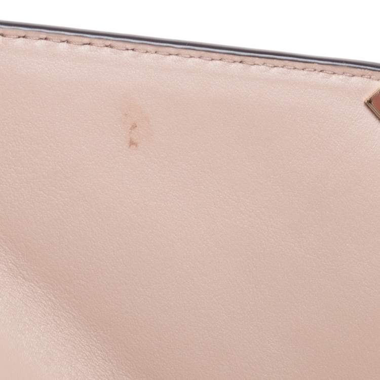 Pre Owned Michael Kors Beige Leather Whitney Shoulder Bag