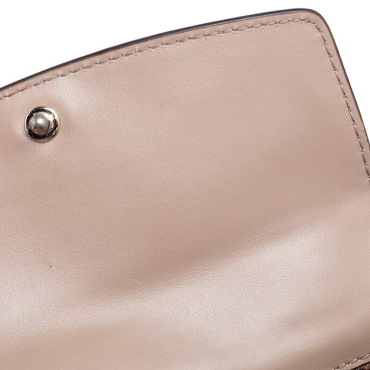 Pre Owned Michael Kors Beige Leather Ava Top Handle Bag