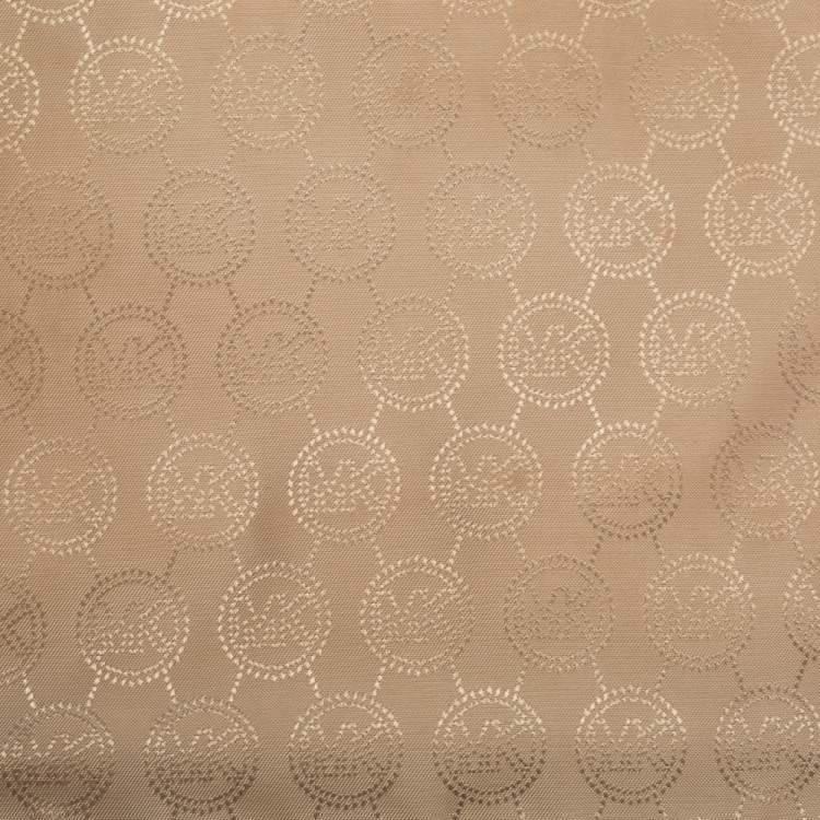 Pre Owned Michael Kors Mustard Yellow Leather Hamilton Crossbody Bag