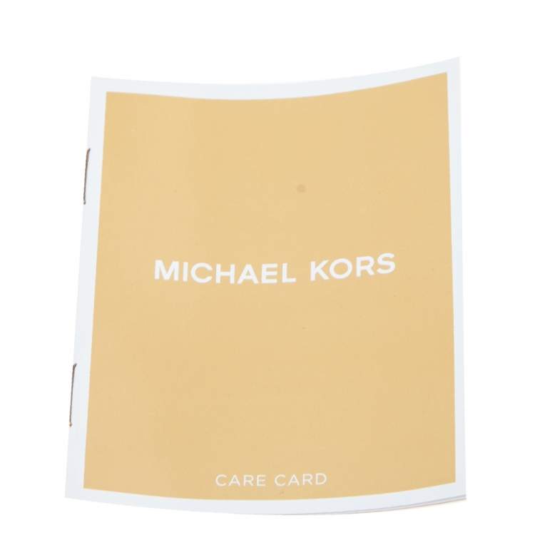 Pre Owned Michael Kors Maroon Leather Mini Selma Crossbody Bag