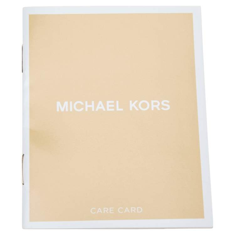 Pre Owned Michael Kors Black Leather Florence Satchel