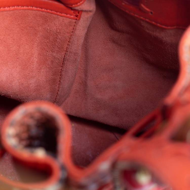 Pre Owned Michael Kors Multicolor Snakeskin Leather Chain Link Tote