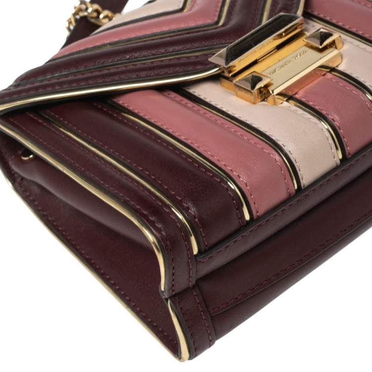 Pre Owned Michael Kors Multicolor Quilted Leather Whitney Shoulder Bag