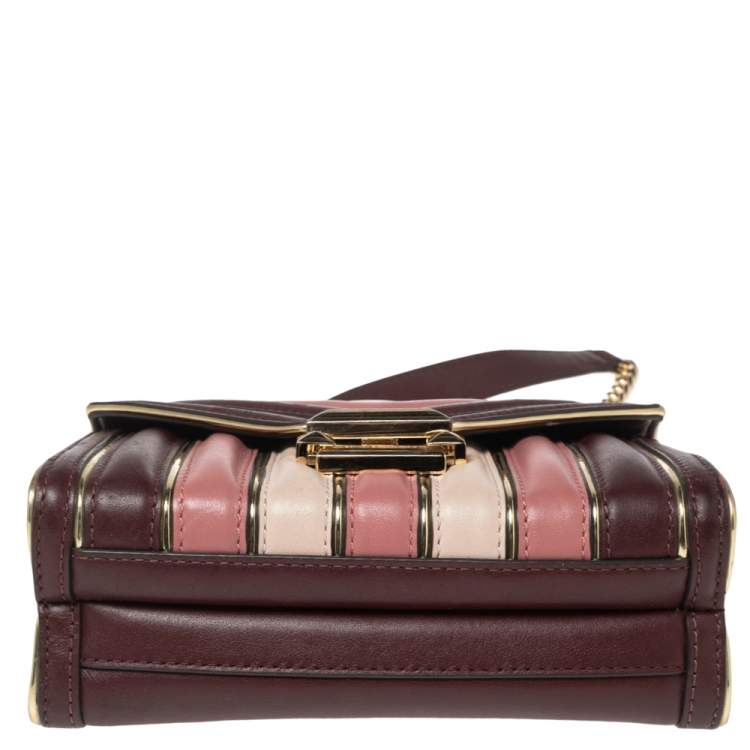 Pre Owned Michael Kors Multicolor Quilted Leather Whitney Shoulder Bag