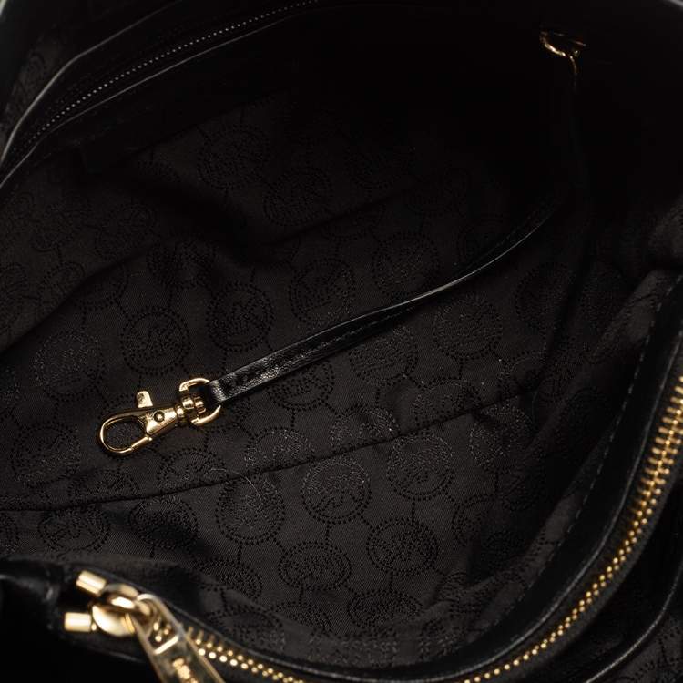 Pre Owned Michael Kors Black Quilted Leather Susannah Tote