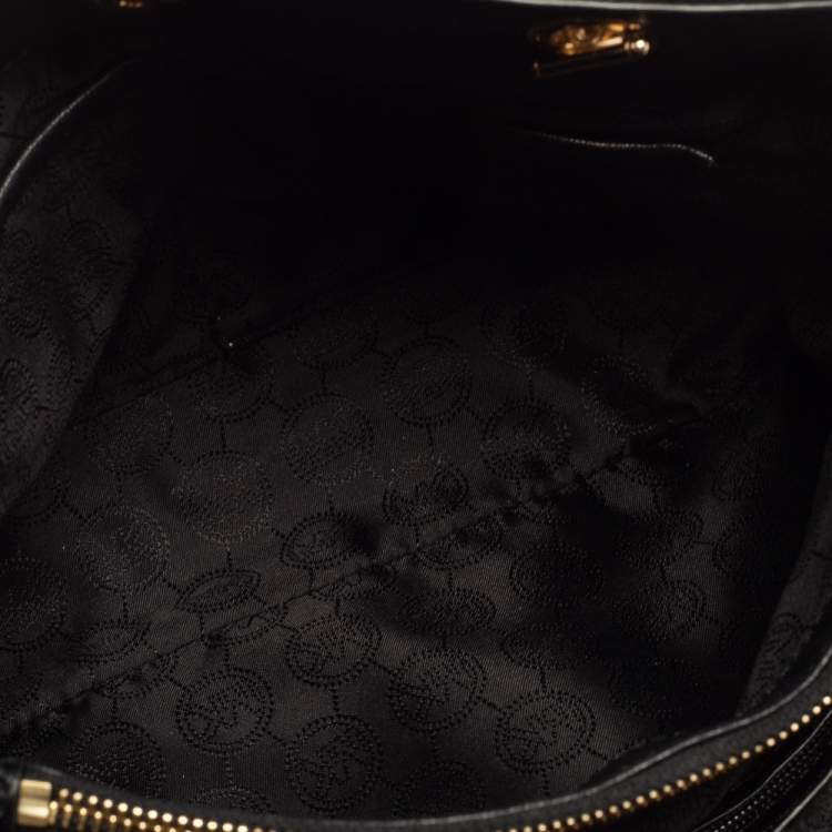 Pre Owned Michael Kors Black Quilted Leather Susannah Tote