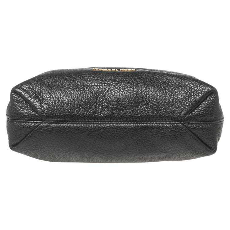Pre Owned MICHAEL Michael Kors Black Leather Jet Set Chain Shoulder Bag