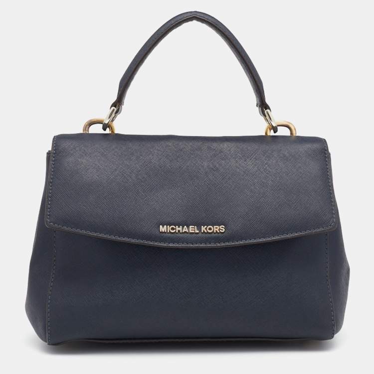 Navy blue best sale purses michael kors