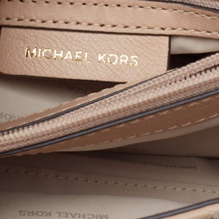 Pre Owned Michael Kors Beige Quilted Leather Large Sloan Shoulder Bag