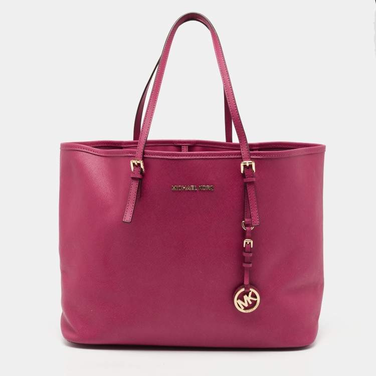 Michael kors jet set travel outlet pink