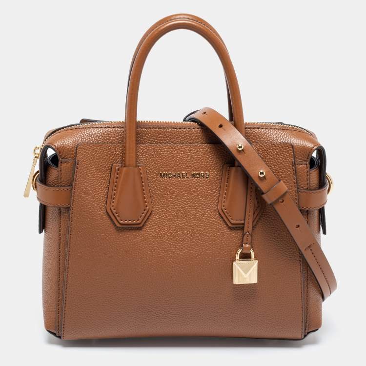 Mercer belted satchel online michael kors