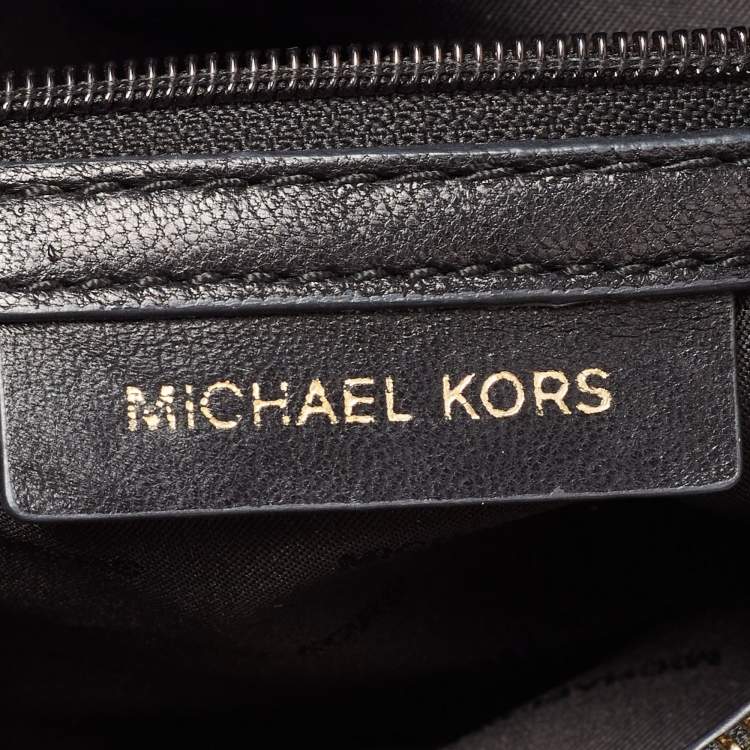 Pre Owned Michael Kors Black Quilted Leather Sloan Shoulder Bag