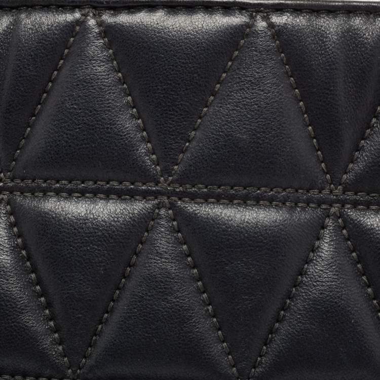 Pre Owned Michael Kors Black Quilted Leather Sloan Shoulder Bag