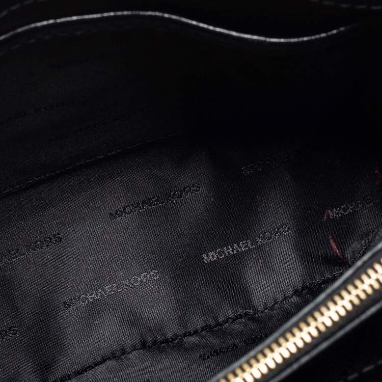 Pre Owned Michael Kors Black Quilted Leather Whitney Shoulder Bag