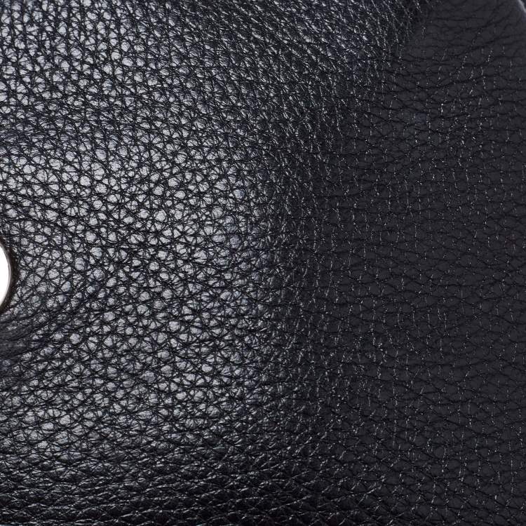 Pre Owned Michael Kors Black Leather Bedford Crossbody Bag