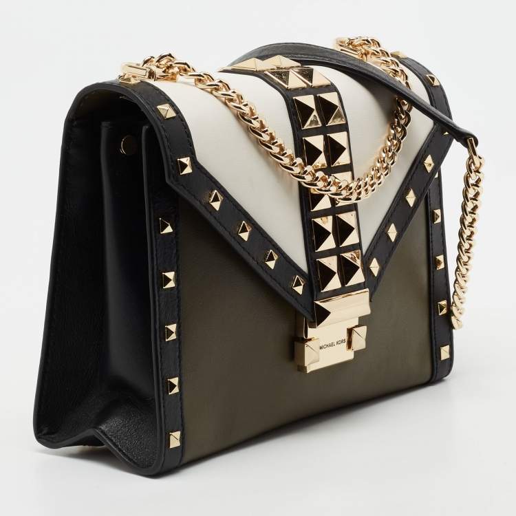 Pre Owned Michael Kors Multicolor Leather Soho Shoulder Bag