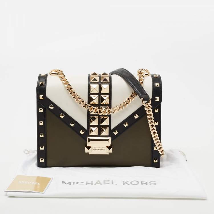 Pre Owned Michael Kors Multicolor Leather Soho Shoulder Bag