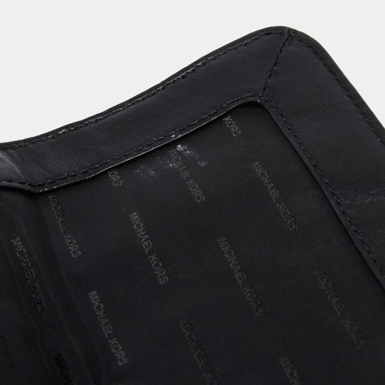 Pre Owned  Michael Kors Black Leather Sloan Shoulder Bag