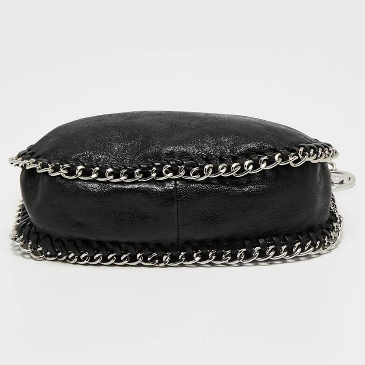 Pre Owned Michael Kors Black Leather Chelsea Shoulder Bag