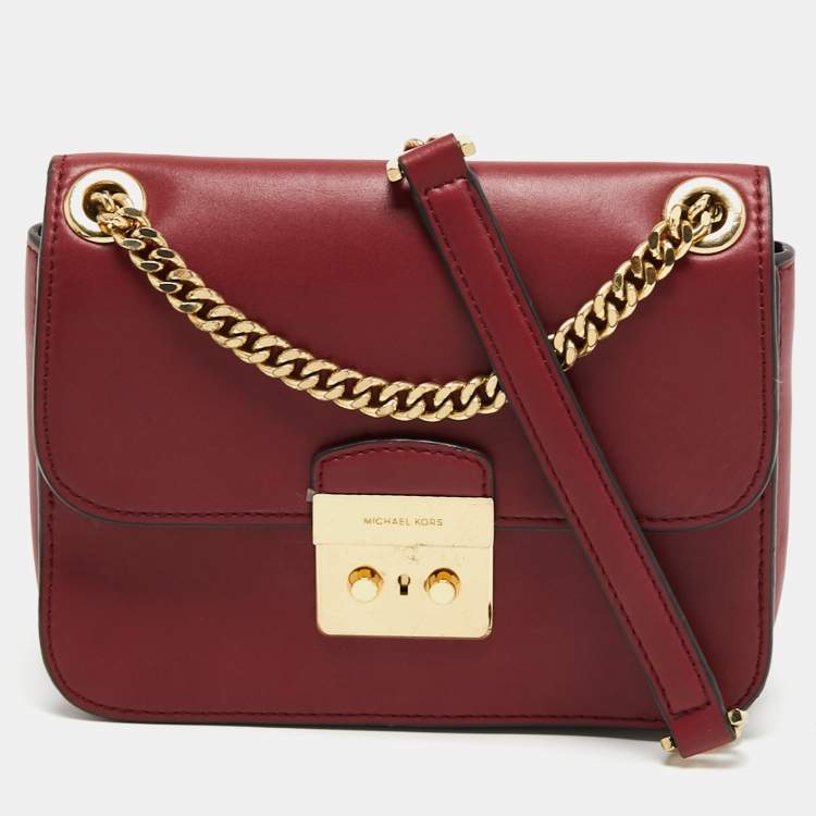 Michael Kors Women's Leather Bag - Red