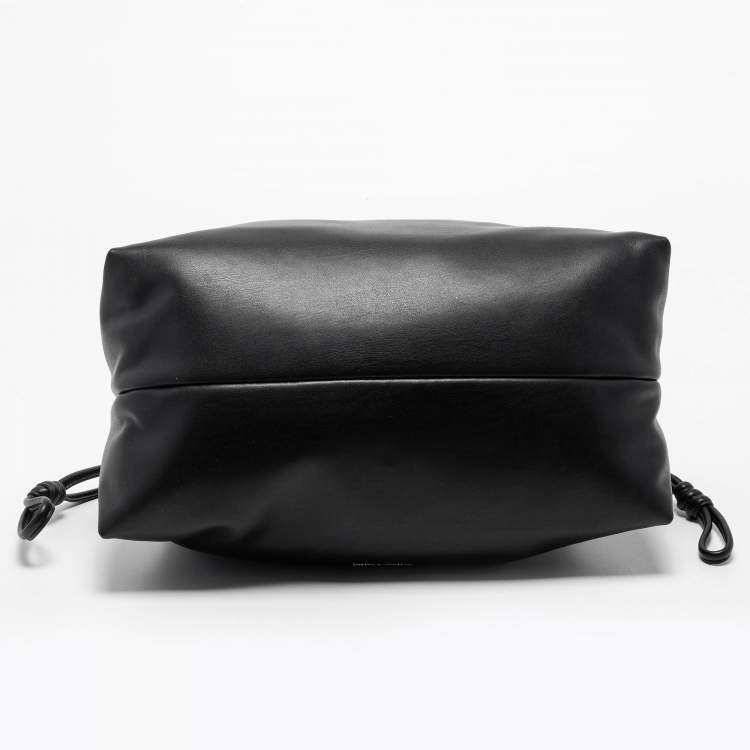 Pre Owned Michael Kors Black Leather Nola Shoulder Bag