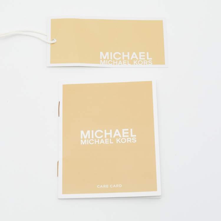 Pre Owned Michael Kors Red Nylon Large Kelsey Backpack