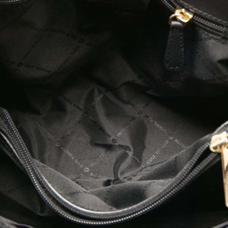 Pre Owned Michael Kors Black Leather Sofia Ballet Shoulder Bag