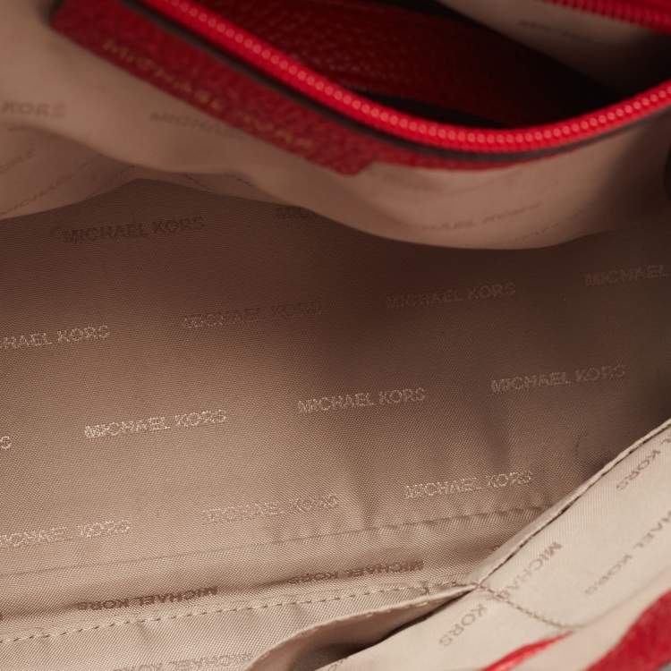 Pre Owned Michael Kors Multicolor Coated Canvas and Leather Bristol Medium Top Handle Bag