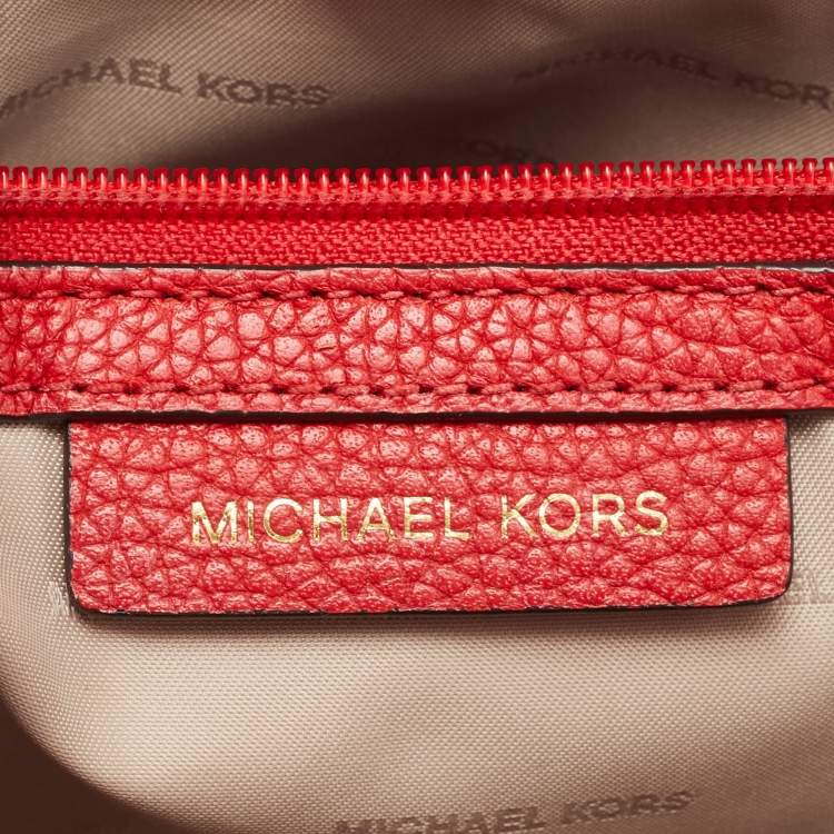 Pre Owned Michael Kors Multicolor Coated Canvas and Leather Bristol Medium Top Handle Bag