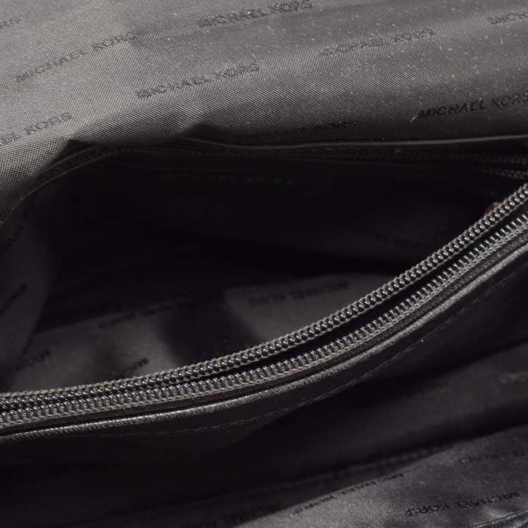 Pre Owned Michael Kors Black Quilted Leather Large Sloan Shoulder Bag