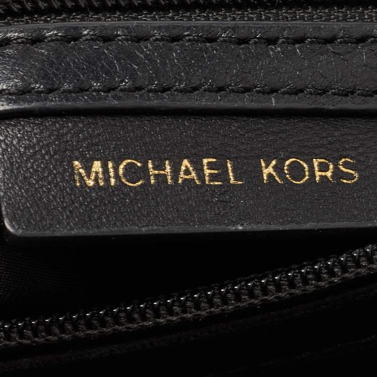 Pre Owned Michael Kors Black Quilted Leather Large Sloan Shoulder Bag