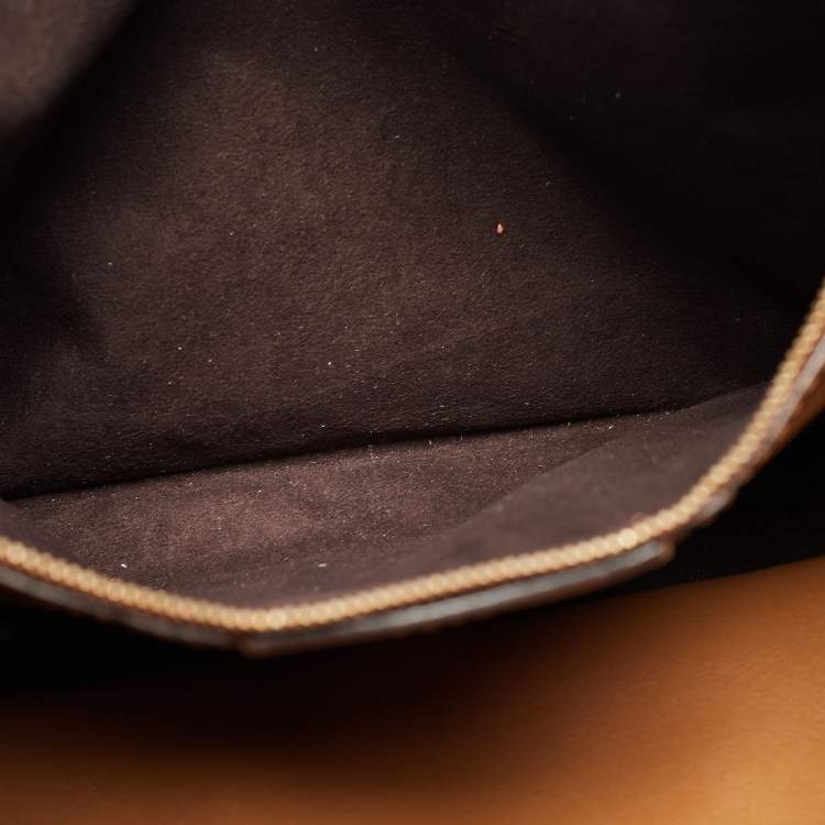 Pre Owned Michael Kors Brown Leather Ana Tote