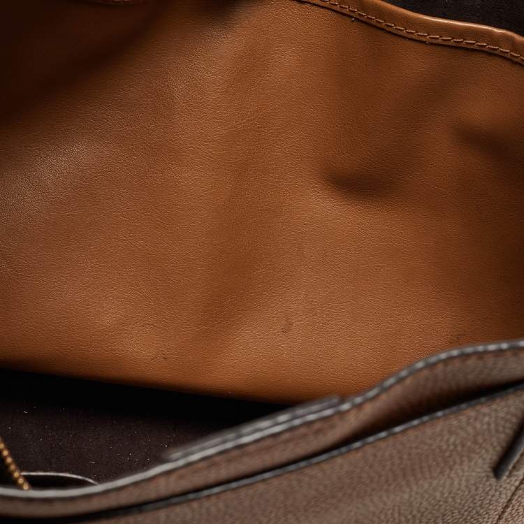 Pre Owned Michael Kors Brown Leather Ana Tote