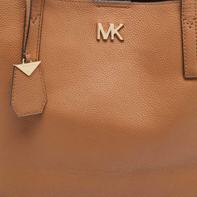 Pre Owned Michael Kors Brown Leather Ana Tote