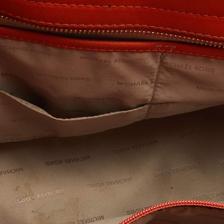 Pre Owned Michael Kors Multicolor Saffiano Leather Selma Satchel