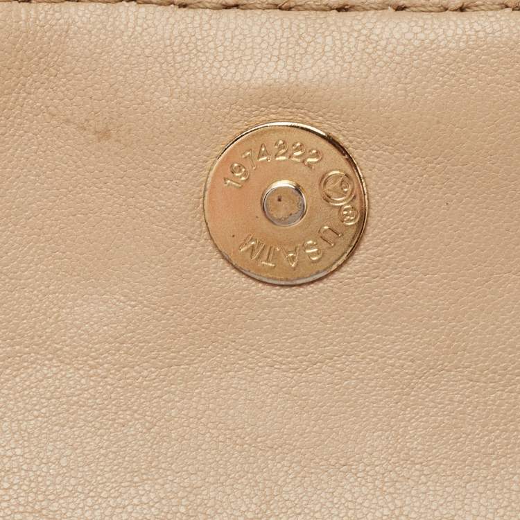 مملوكة مسبقًا Michael Kors Beige Quilted Leather Sloan Belt Bag