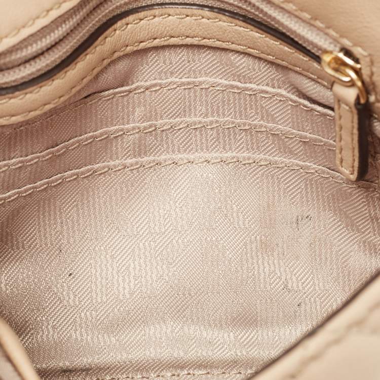 مملوكة مسبقًا Michael Kors Beige Quilted Leather Sloan Belt Bag