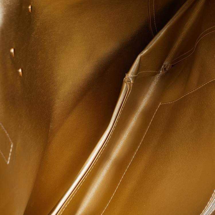 مملوكة مسبقًا Michael Kors Rose Gold Leather Tassel Shopper Tote