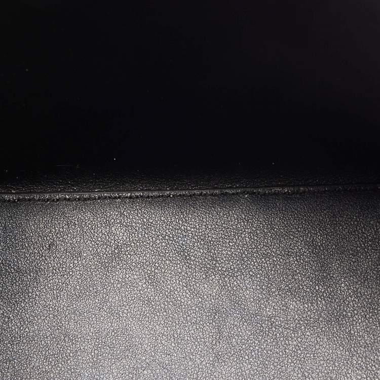 Pre Owned Michael Kors Black Leather Eden Bucket Bag 