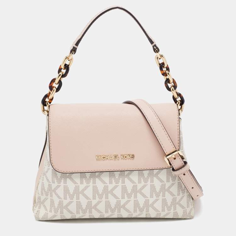 Michael Kors Portia EW Small Satchel Bag hotsell white