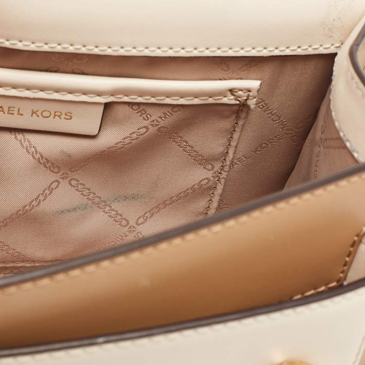 Pre Owned Michael Kors Tricolor Leather Heather Shoulder Bag