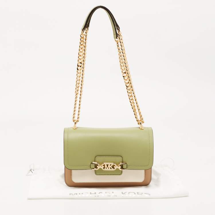 Pre Owned Michael Kors Tricolor Leather Heather Shoulder Bag