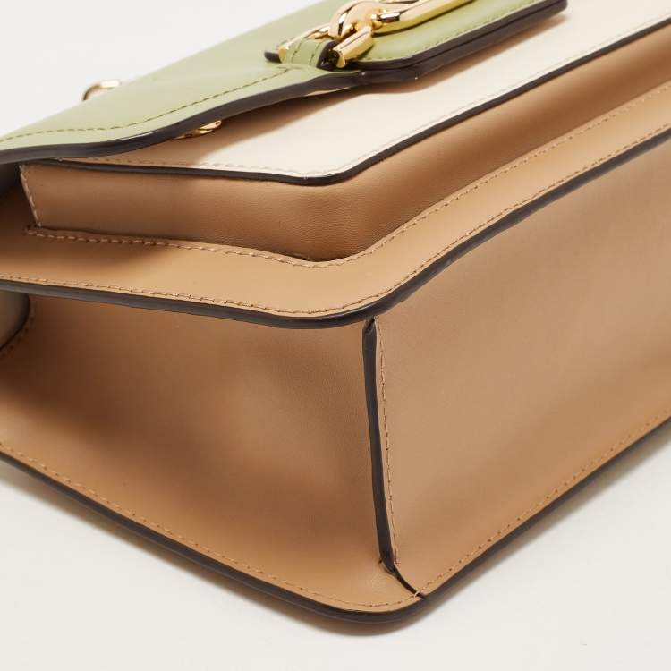 Pre Owned Michael Kors Tricolor Leather Heather Shoulder Bag