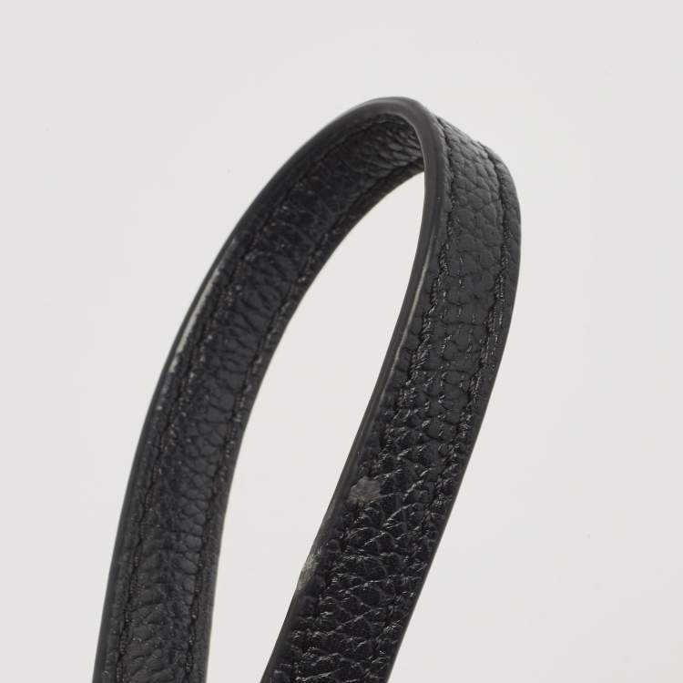 Pre Owned Michael Kors Black Leather Jet Set Camera Crossbody Bag